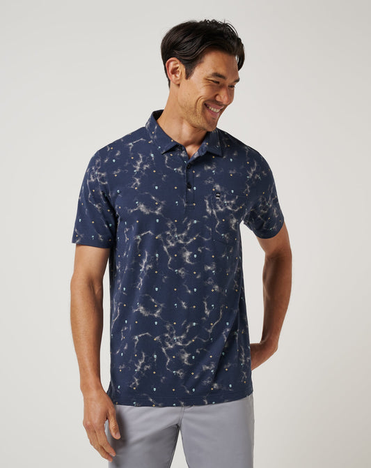 Beach Town Polo Total Eclipse | Travis Mathew