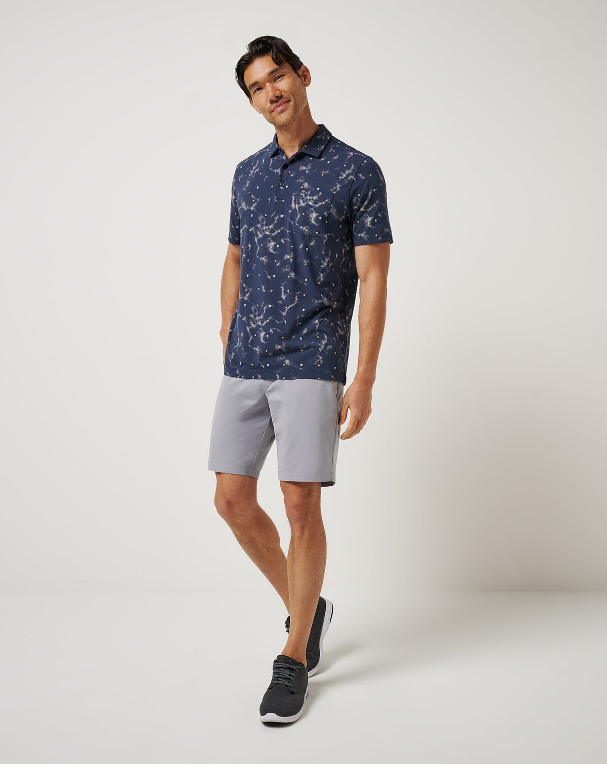 Beach Town Polo Total Eclipse | Travis Mathew