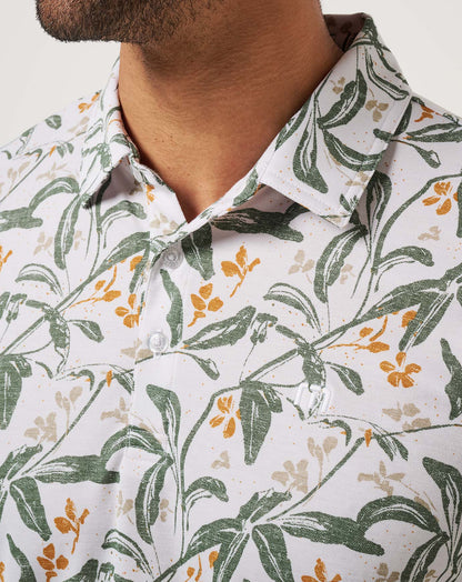 Relationship Status Polo White | Travis Mathew