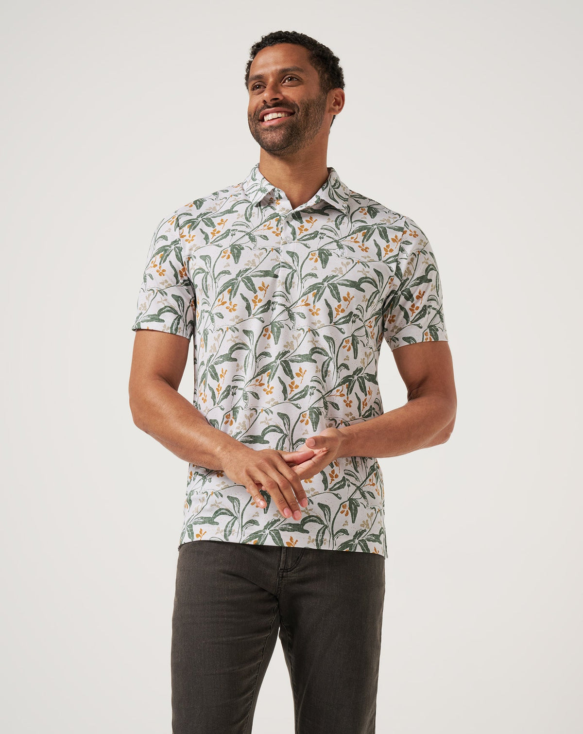 Relationship Status Polo White | Travis Mathew