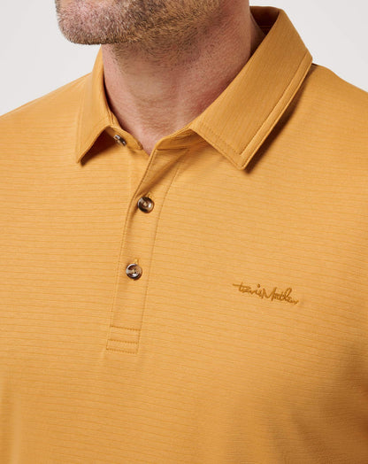 The Zinna 2.0 Polo Spruce Yellow | Travis Mathew