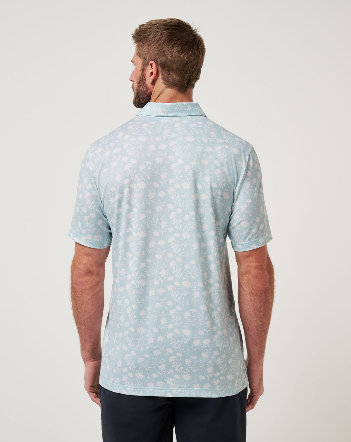 Featherweight Cove Polo Azzurro | Travis Mathew