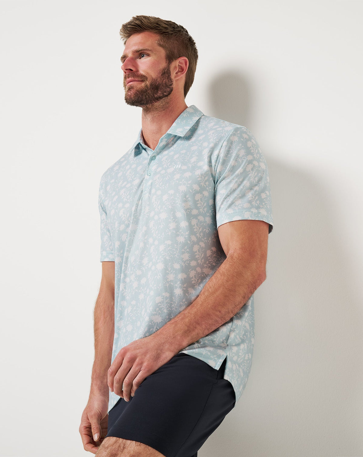 Featherweight Cove Polo Azzurro | Travis Mathew
