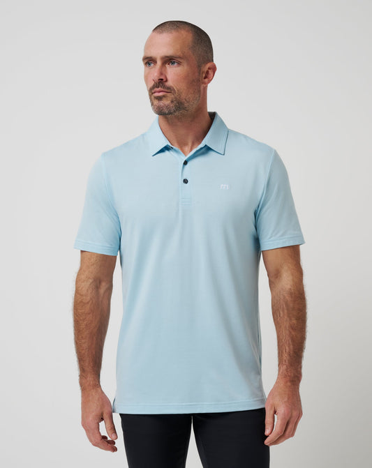 Featherweight Polo Cory Blue | Travis Mathew