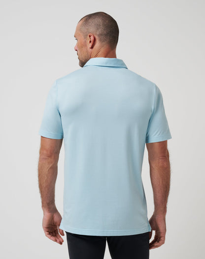 Featherweight Polo Cory Blue | Travis Mathew