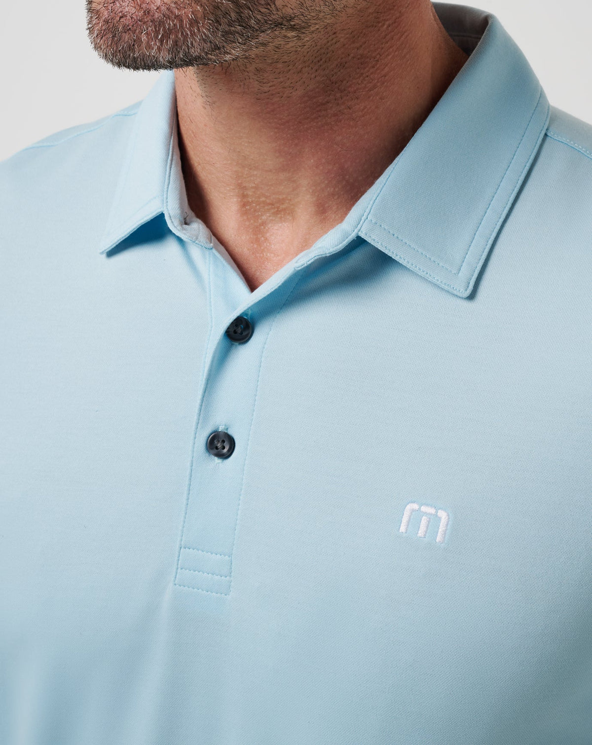 Featherweight Polo Cory Blue | Travis Mathew