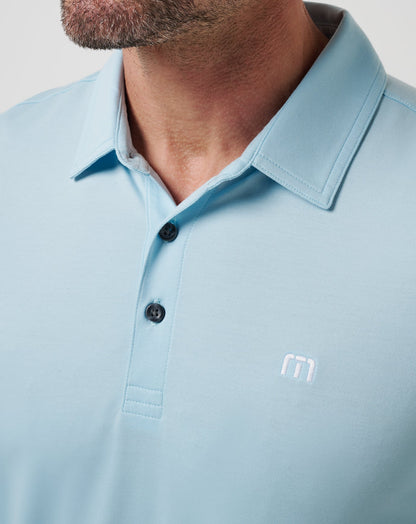 Featherweight Polo Cory Blue | Travis Mathew