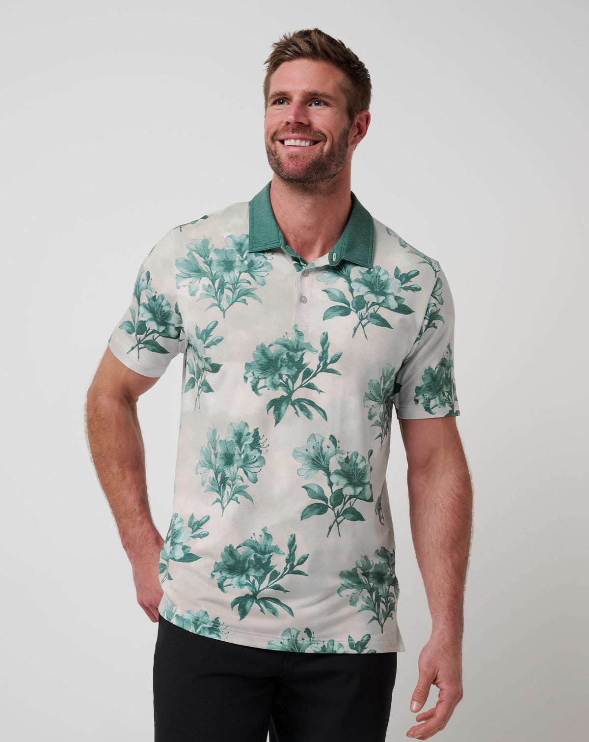 Featherweight Magnolia Polo Moonbeam | Travis Mathew