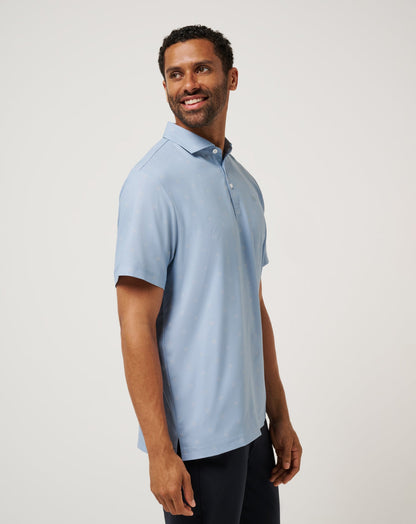 Air Taxi Polo Dusty Blue | Travis Mathew
