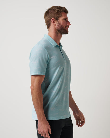 Featherweight City Polo Cory Blue | Travis Mathew