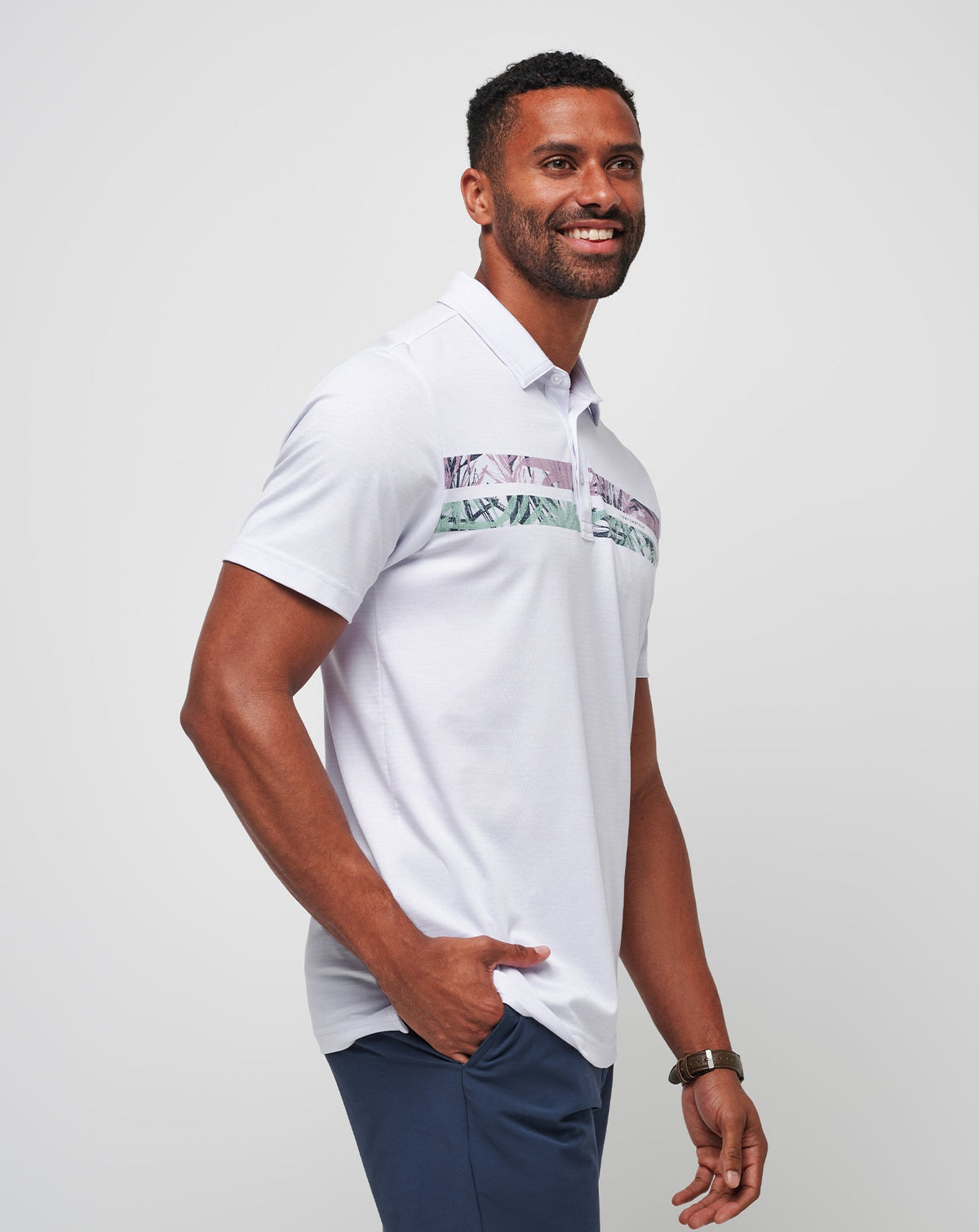 Sand Shaker Polo White | Travis Mathew