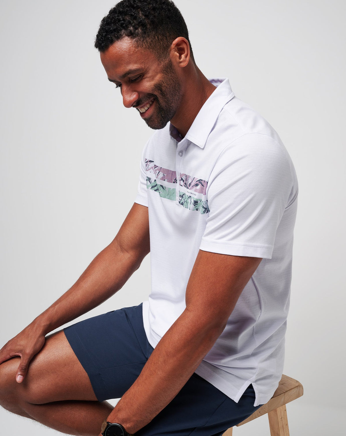 Sand Shaker Polo White | Travis Mathew