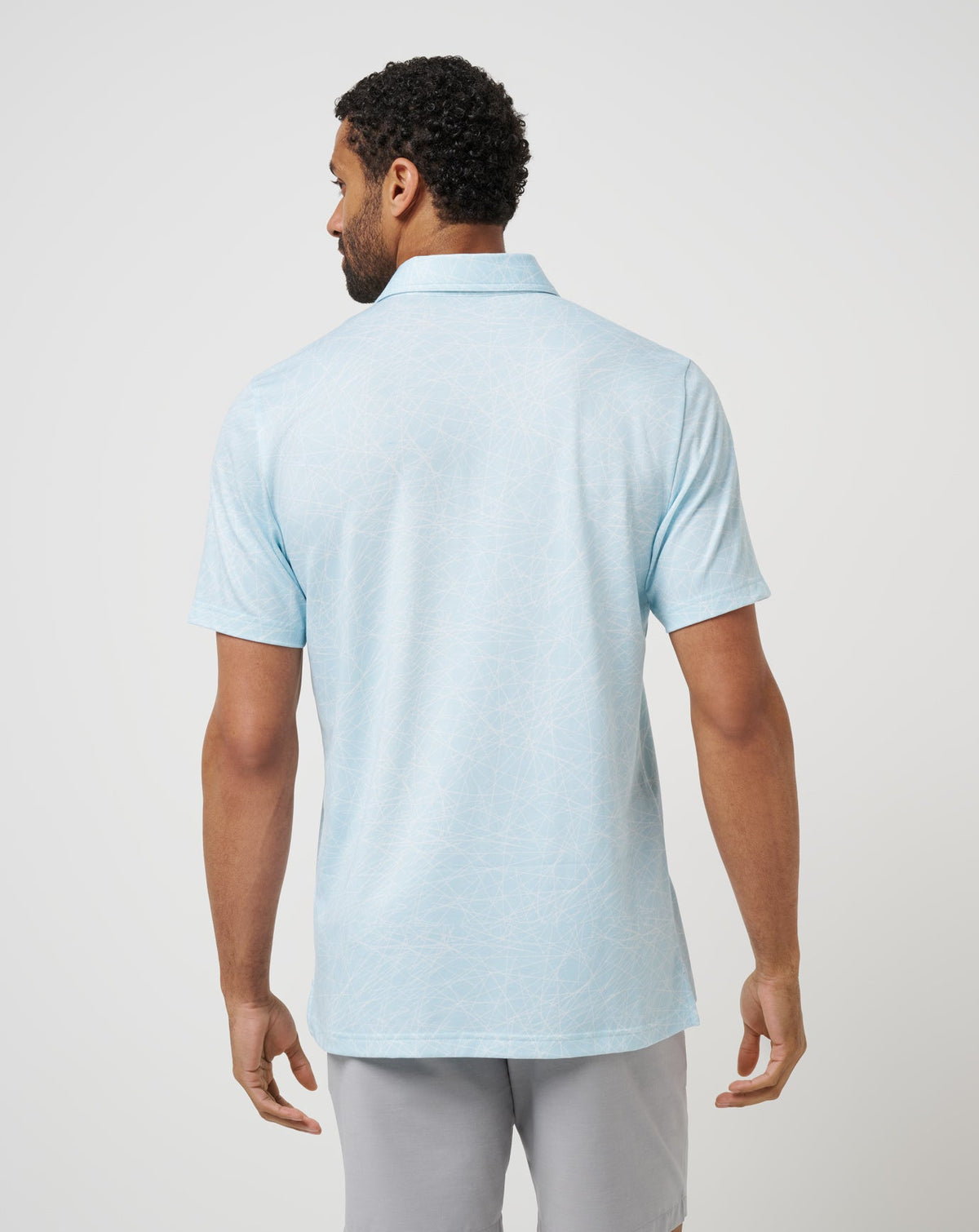 Clean Ice Polo Cory Blue | Travis Mathew