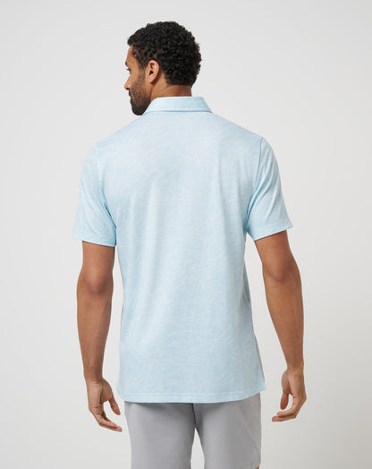 Clean Ice Polo Cory Blue | Travis Mathew