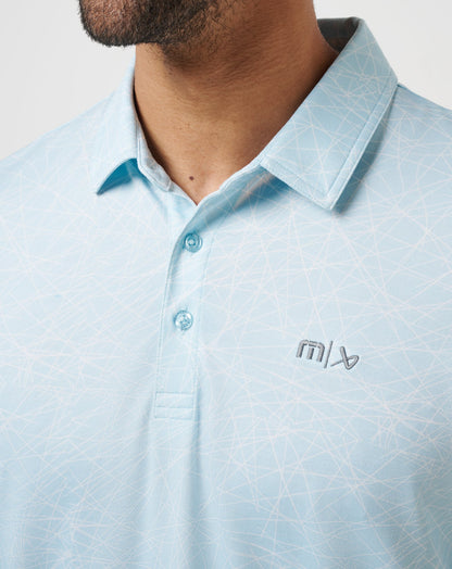 Clean Ice Polo Cory Blue | Travis Mathew