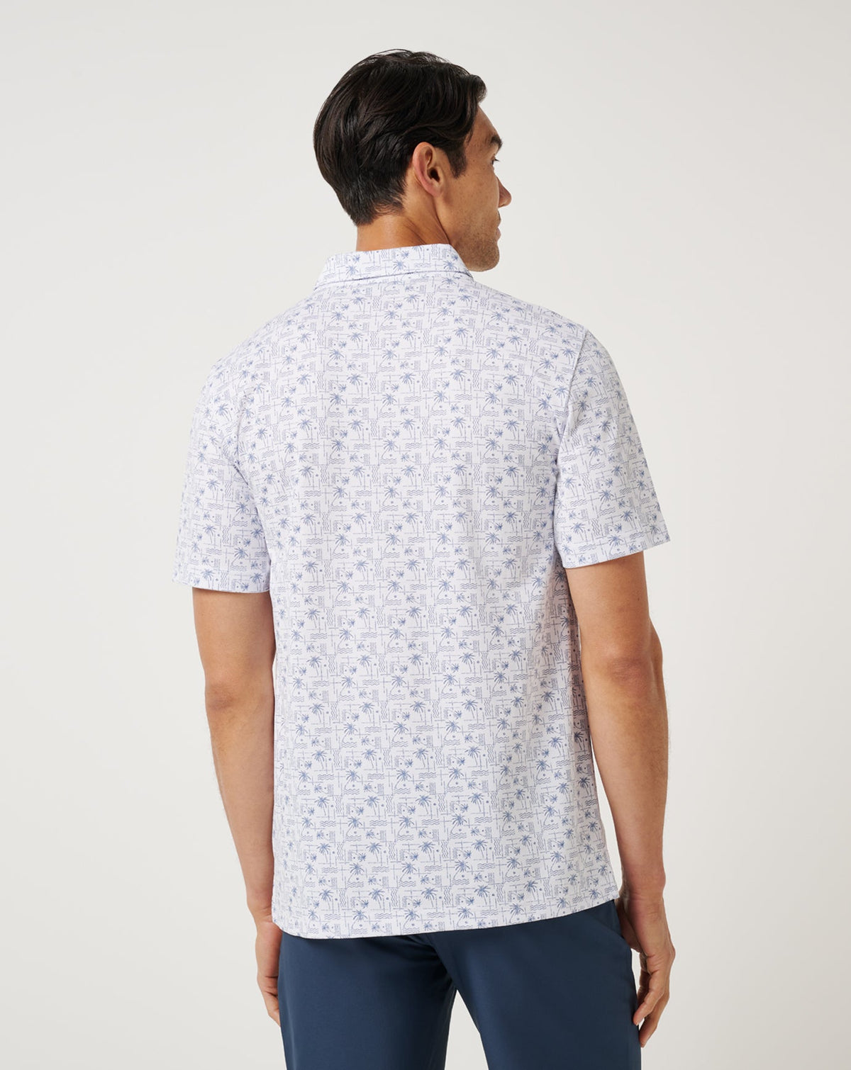 Crystal Sea Polo White | Travis Mathew