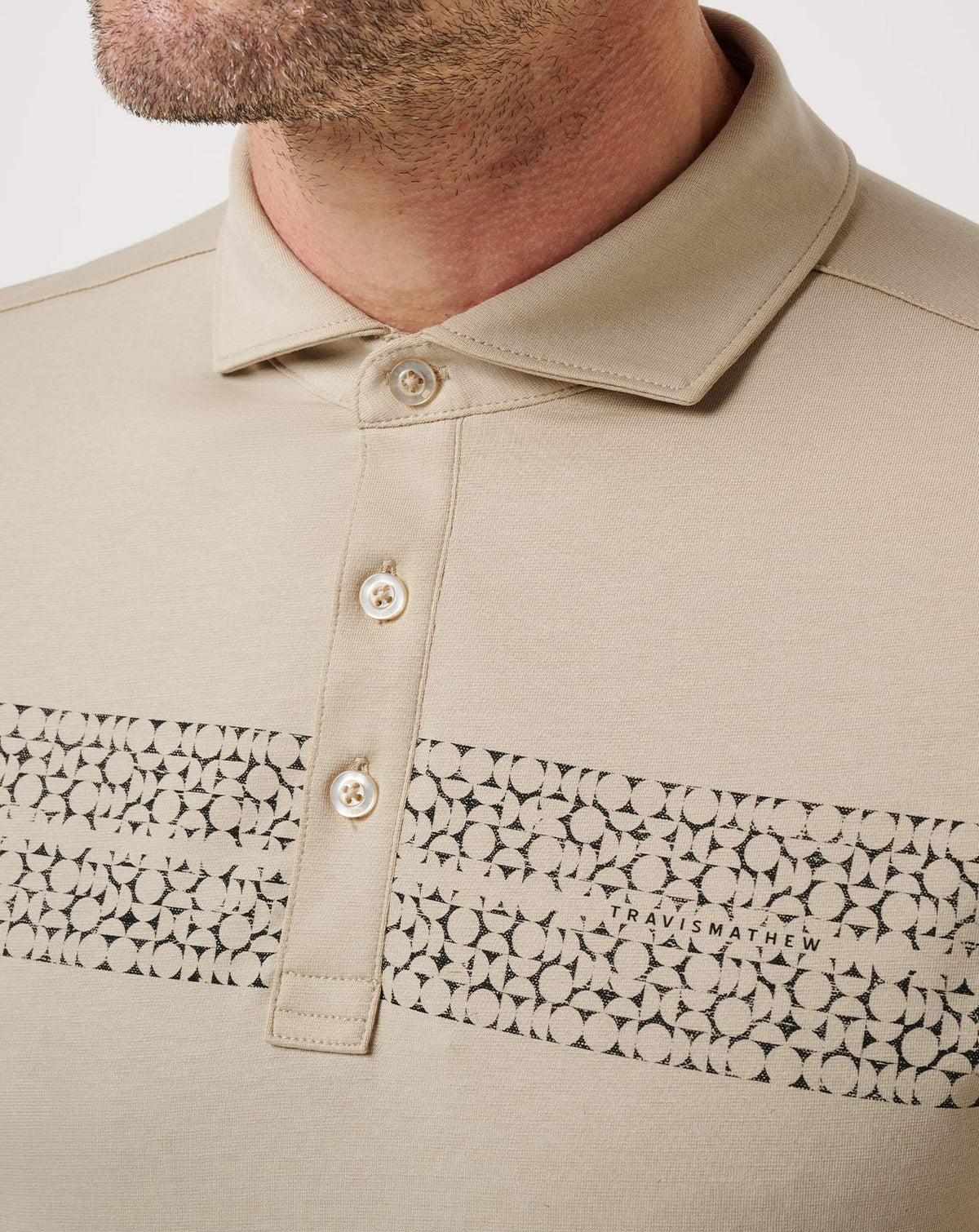 Flower Market Polo Island Fossil | Travis Mathew