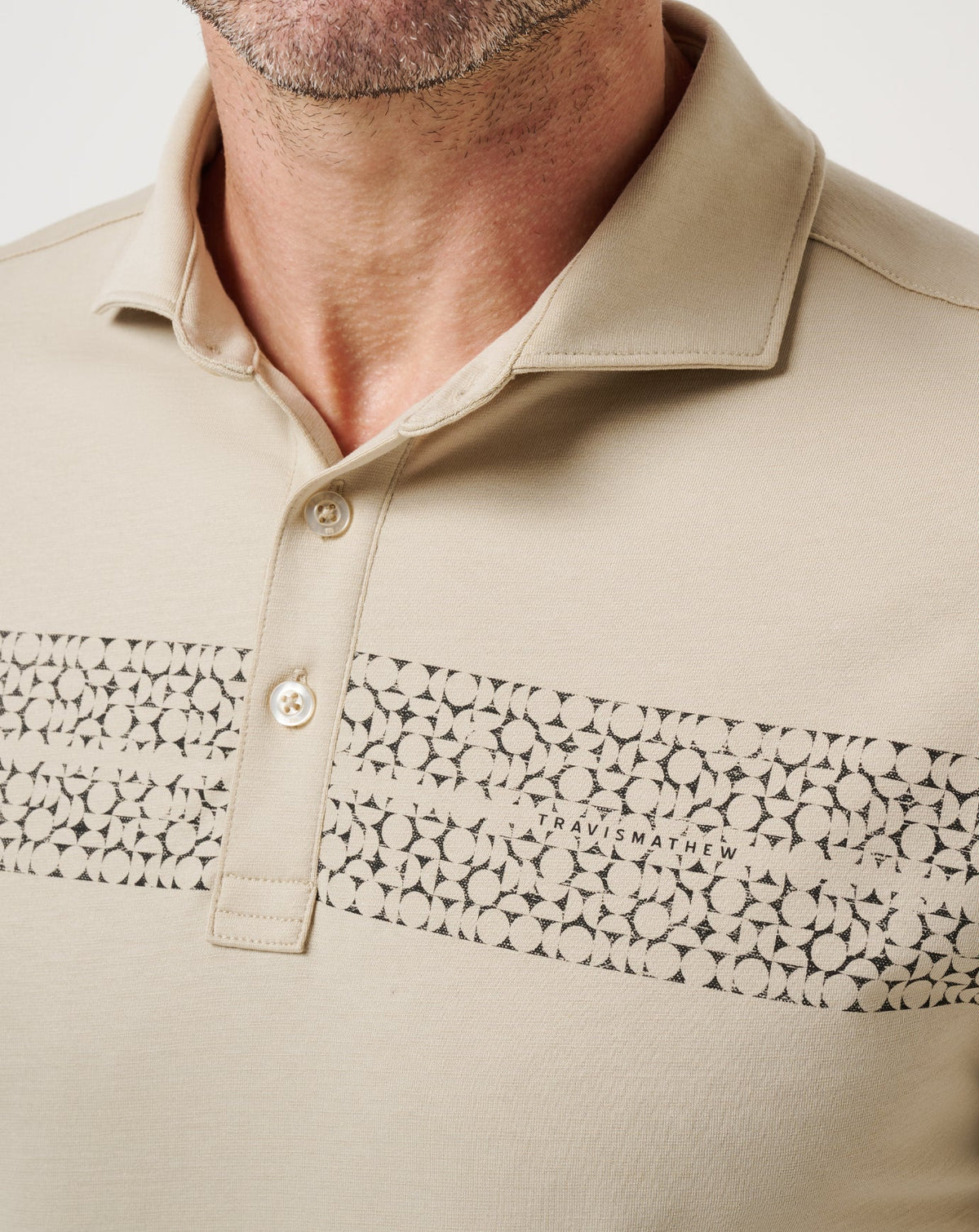 Flower Market Polo Island Fossil | Travis Mathew