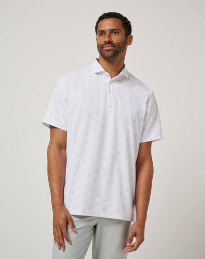 Air Taxi Polo White | Travis Mathew