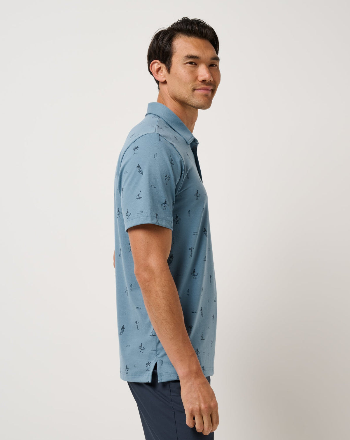 Wake Chaser Polo Captains Blue | Travis Mathew