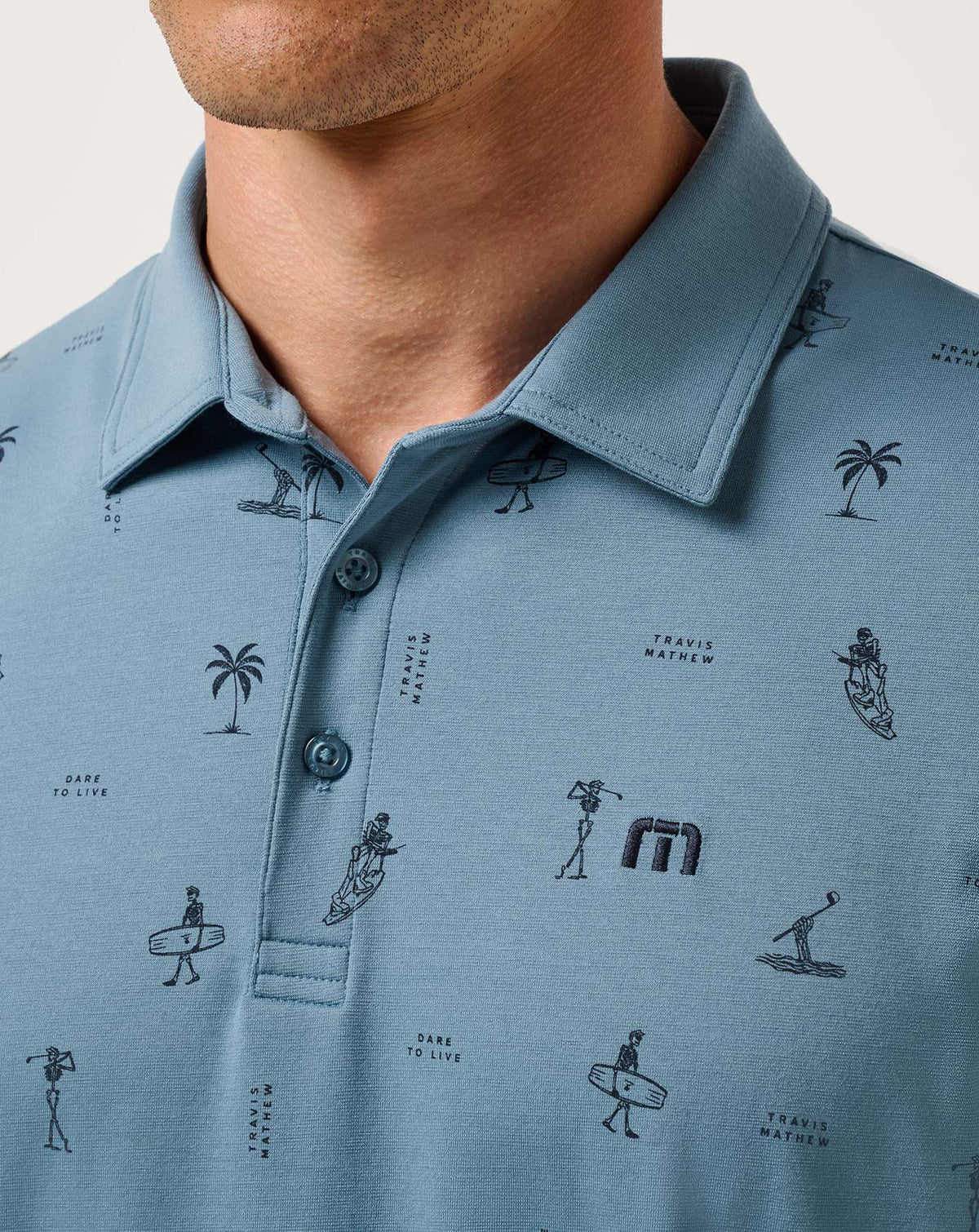 Wake Chaser Polo Captains Blue | Travis Mathew