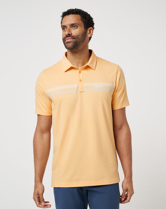 One Timer Polo Apricot | Travis Mathew