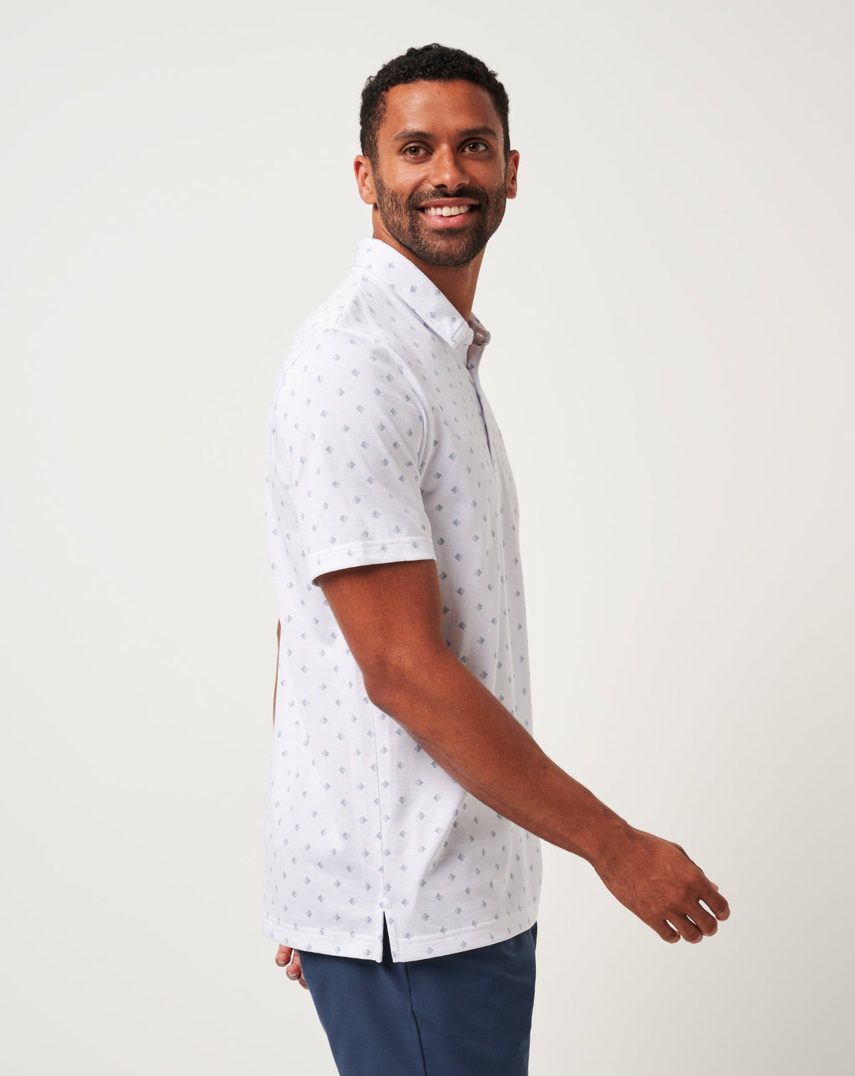 Saturday Night Stay Polo White | Travis Mathew