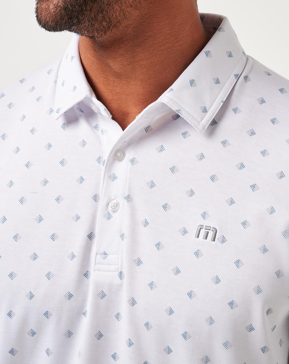 Saturday Night Stay Polo White | Travis Mathew