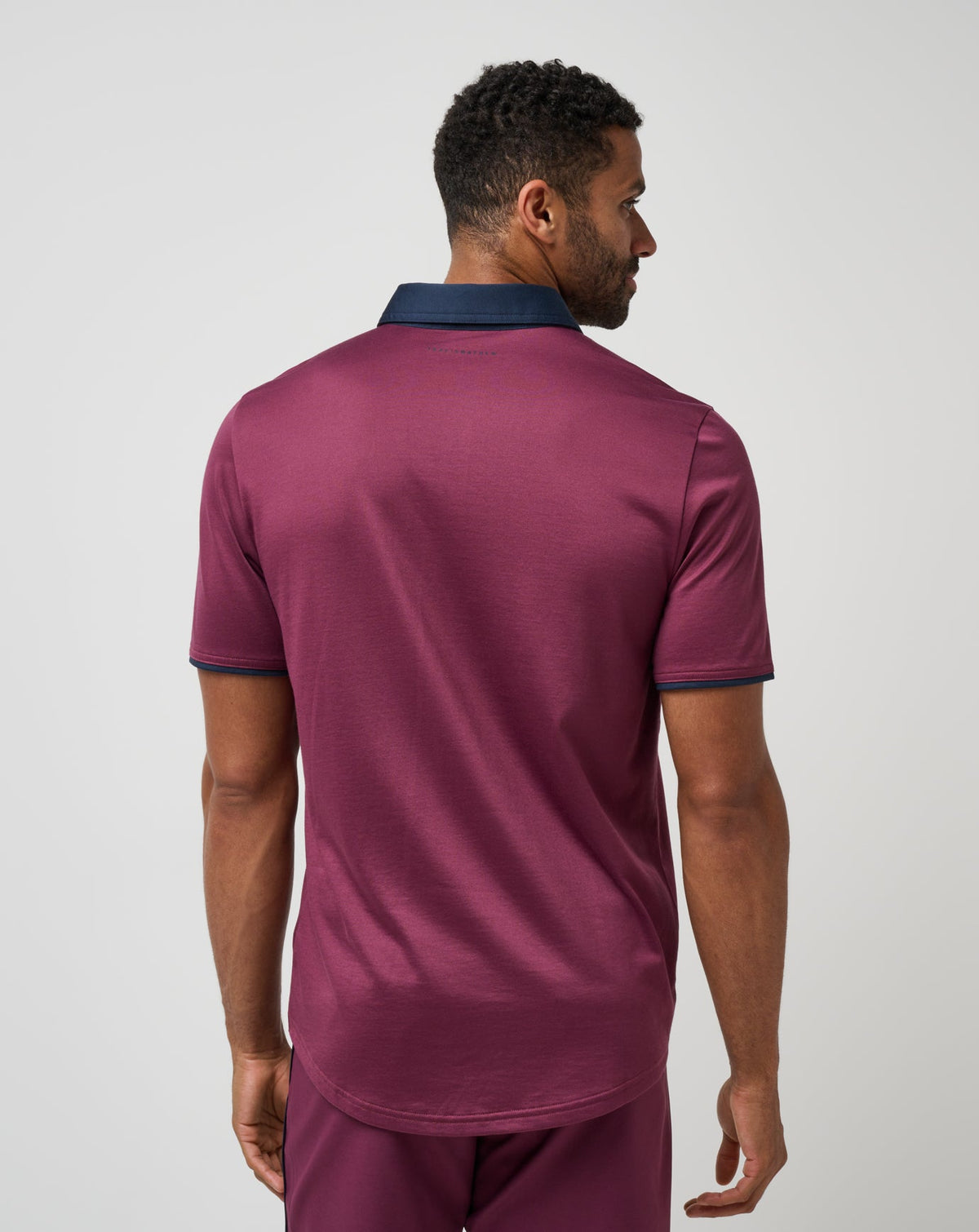 Home Game Polo Mauve Wine | Travis Mathew