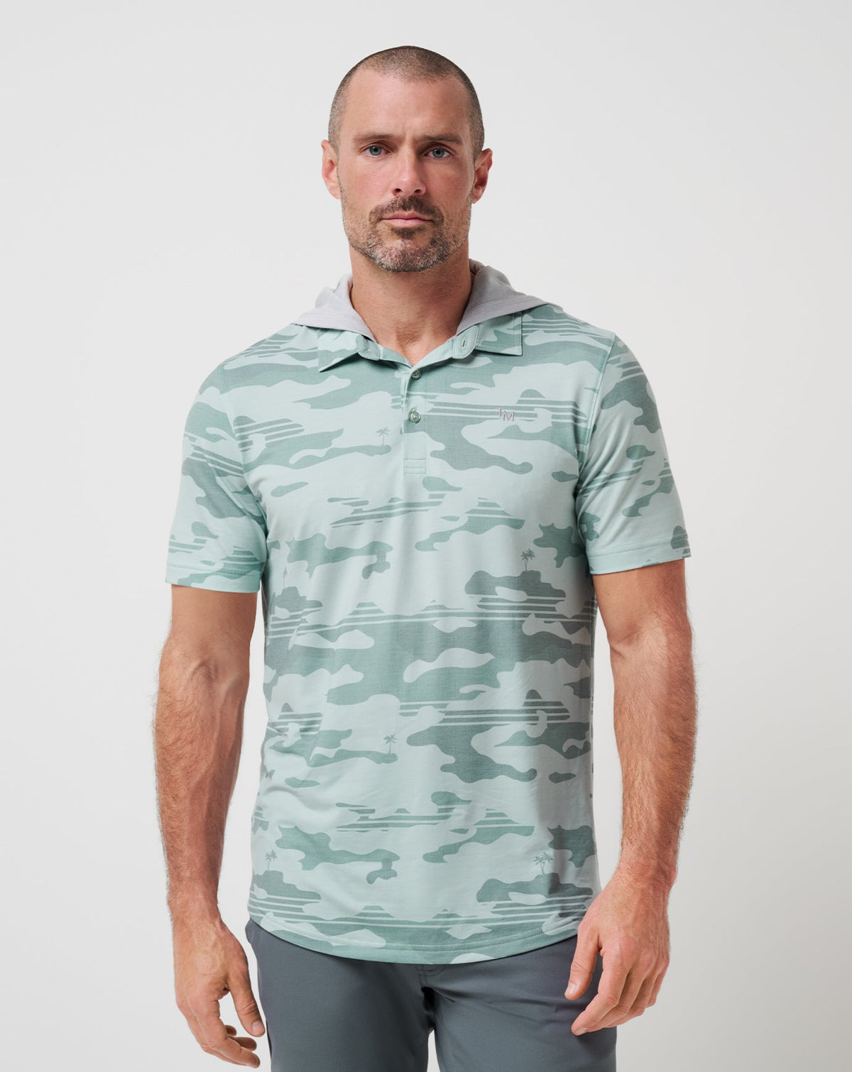 Featherweight Stealth Polo Gray Mist | Travis Mathew
