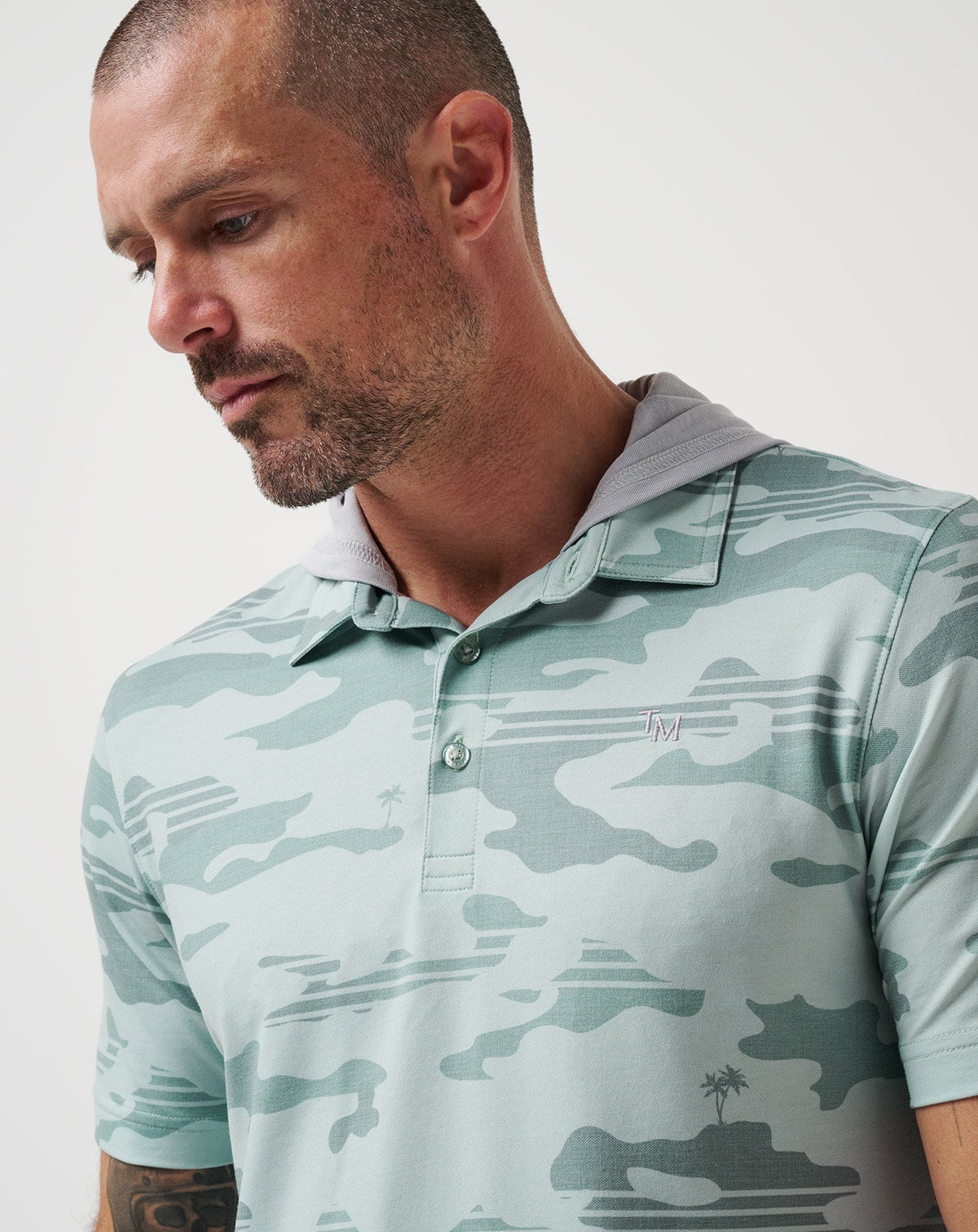 Featherweight Stealth Polo Gray Mist | Travis Mathew