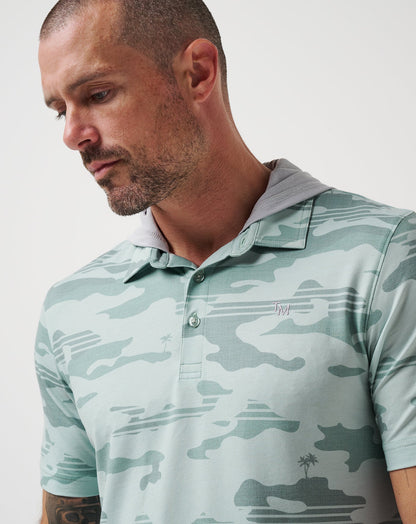 Featherweight Stealth Polo Gray Mist | Travis Mathew