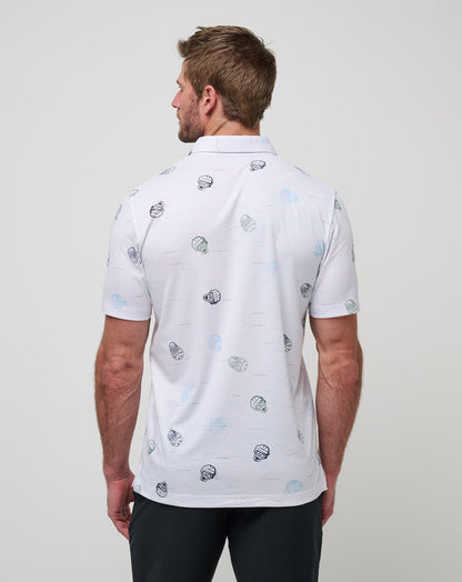 Mitts Off Polo White | Travis Mathew