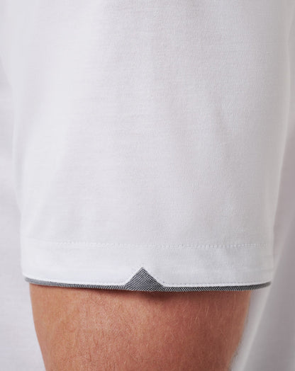 Reservation Number Polo White | Travis Mathew