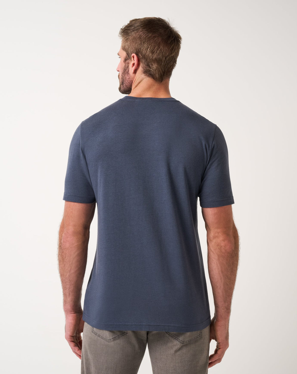 Cloud V-Neck Tee Blue Nights | Travis Mathew