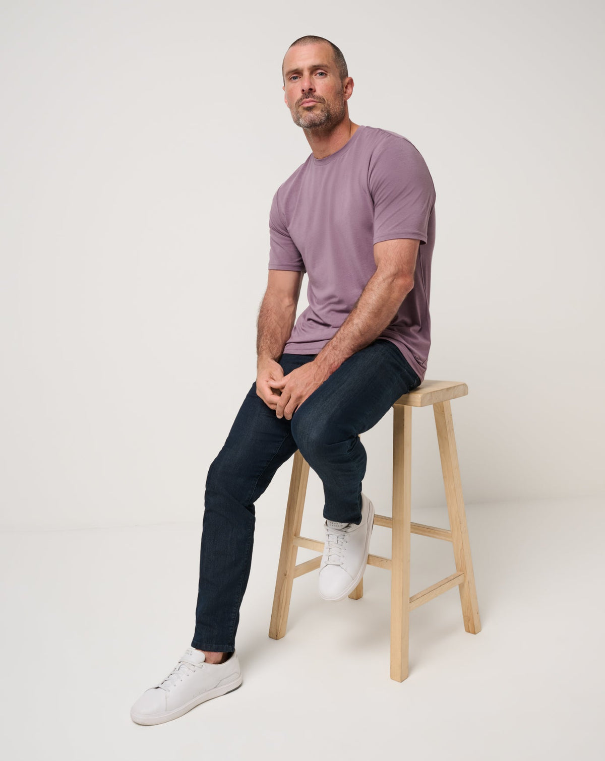 Cloud Crew Tee Moonscape | Travis Mathew
