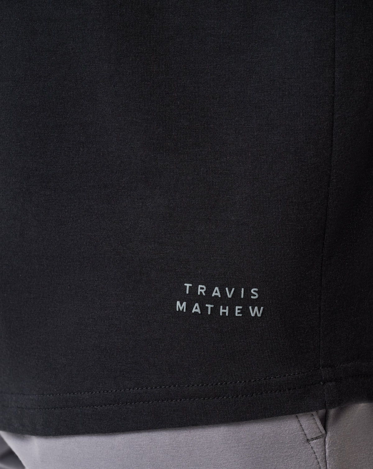 Cloud Crew Long Sleeve Tee Black | Travis Mathew