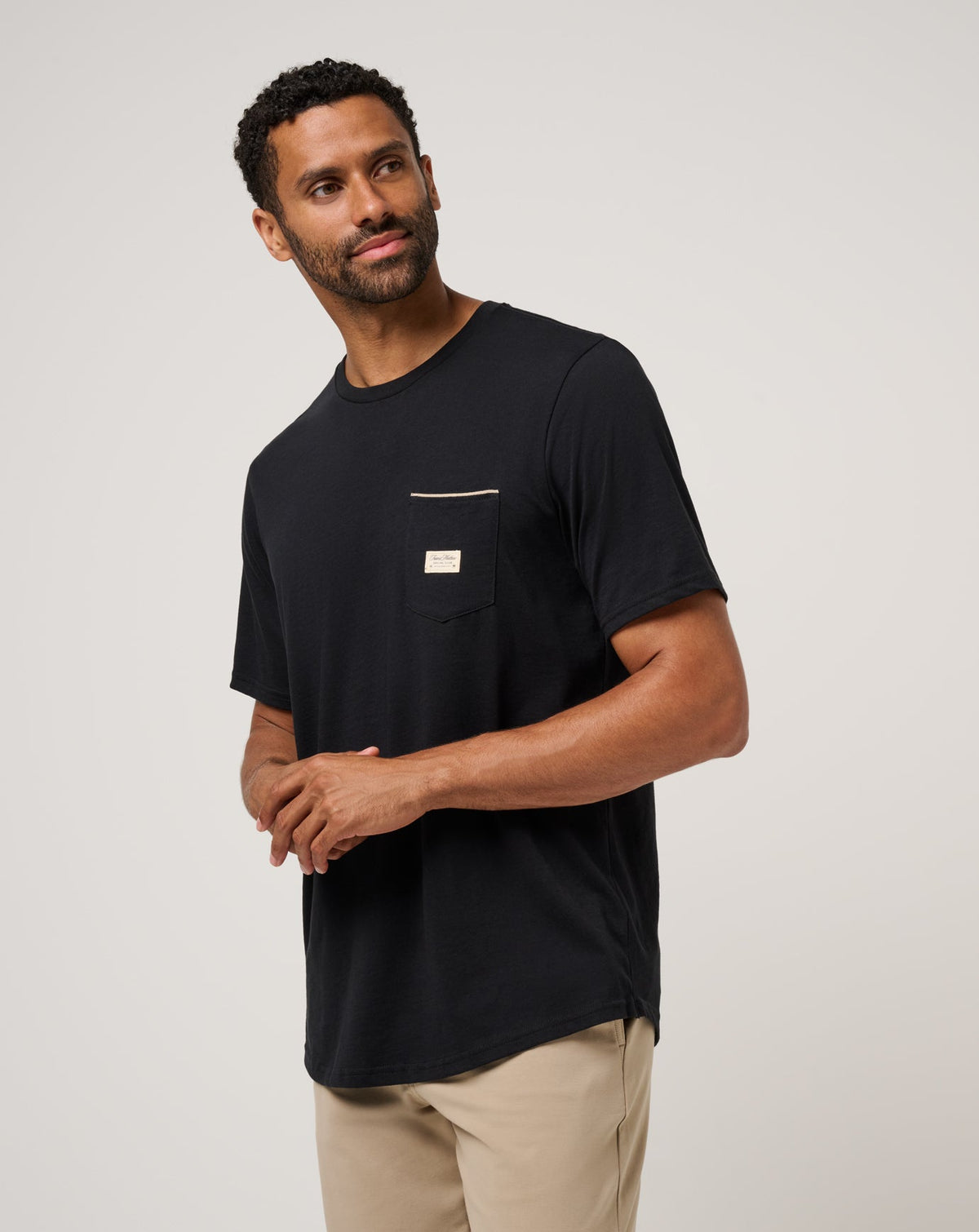 TM Social Club Tee Black | Travis Mathew
