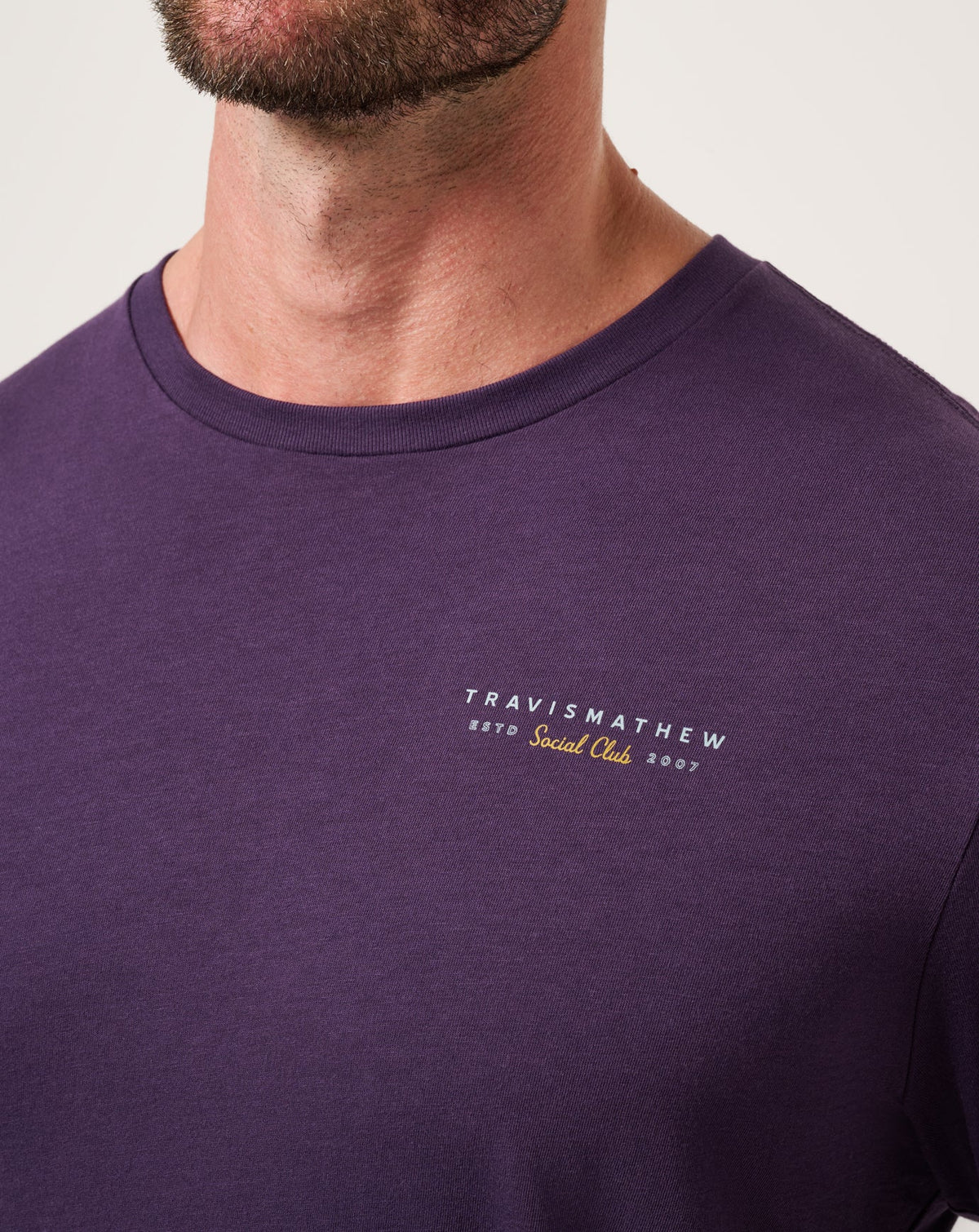 Social Hour Tee Purple Velvet | Travis Mathew