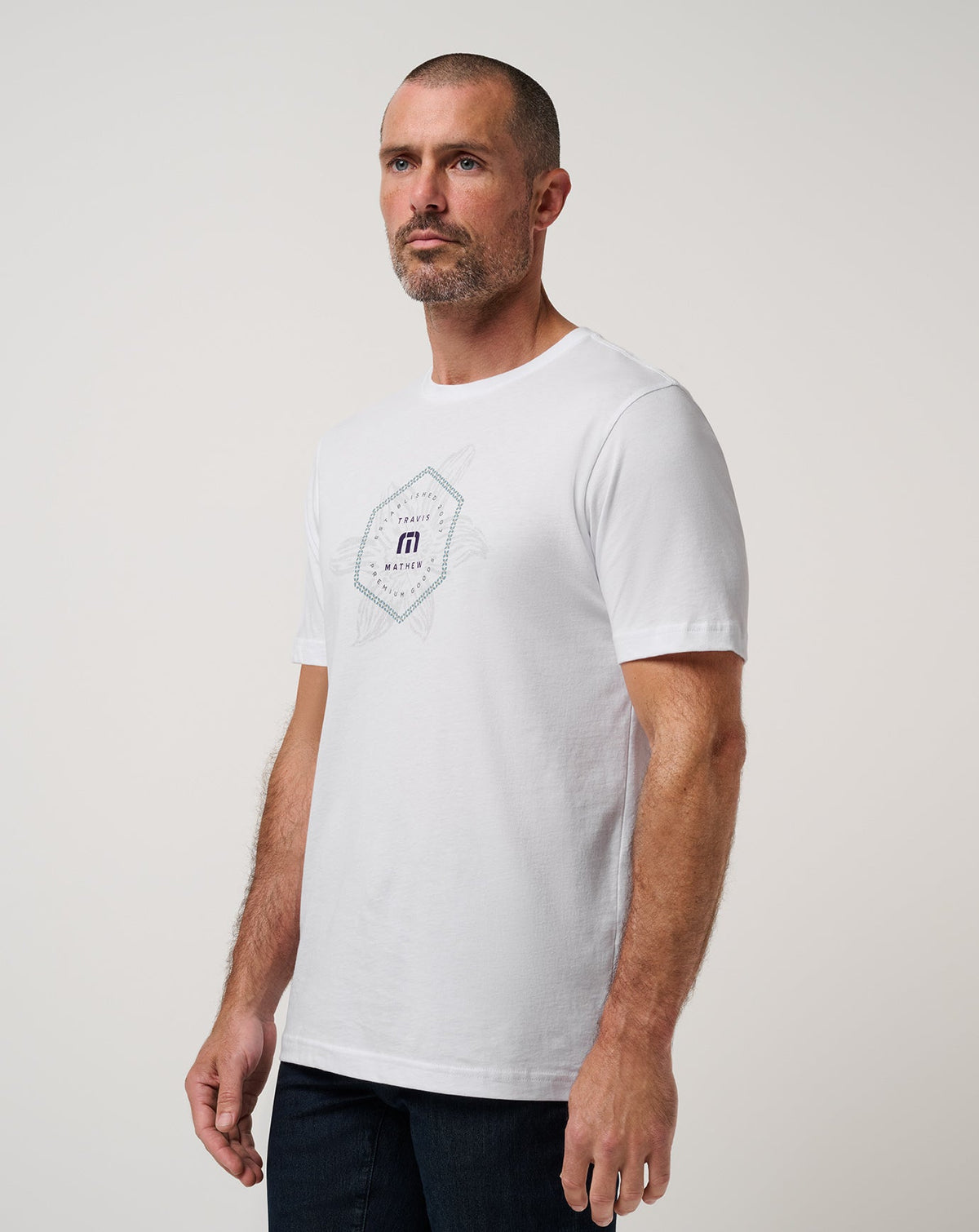 Money Talks Tee White | Travis Mathew