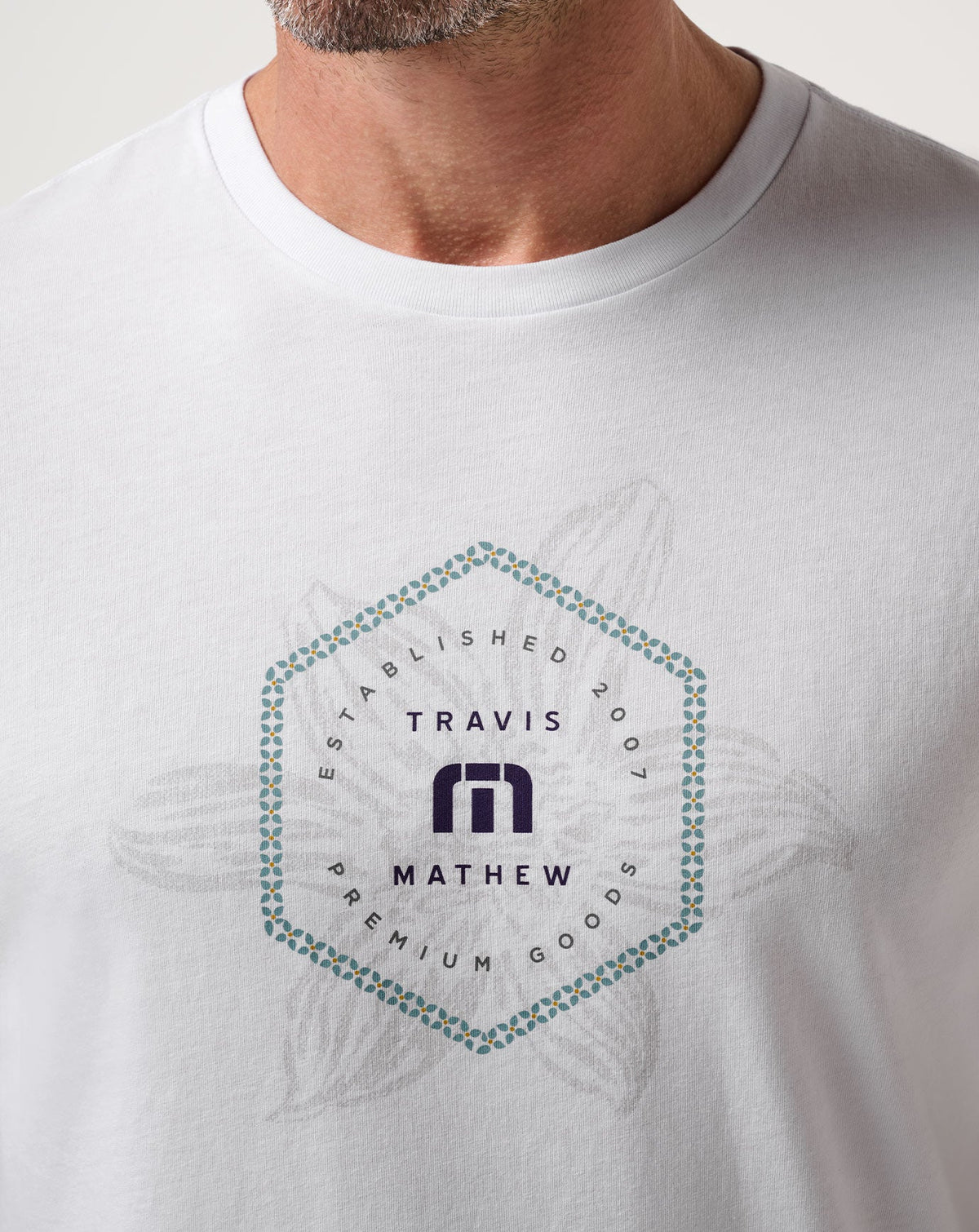 Money Talks Tee White | Travis Mathew