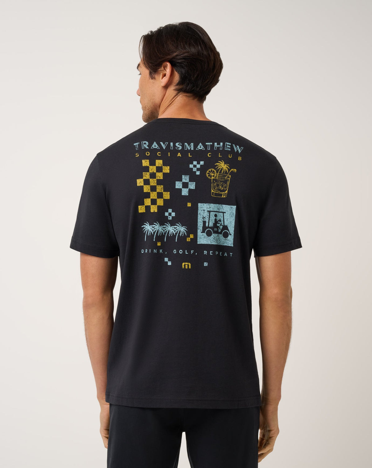 Beverage Cart Tee Black | Travis Mathew