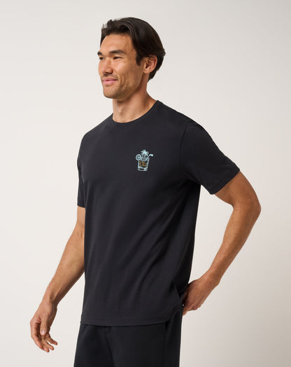 Beverage Cart Tee Black | Travis Mathew
