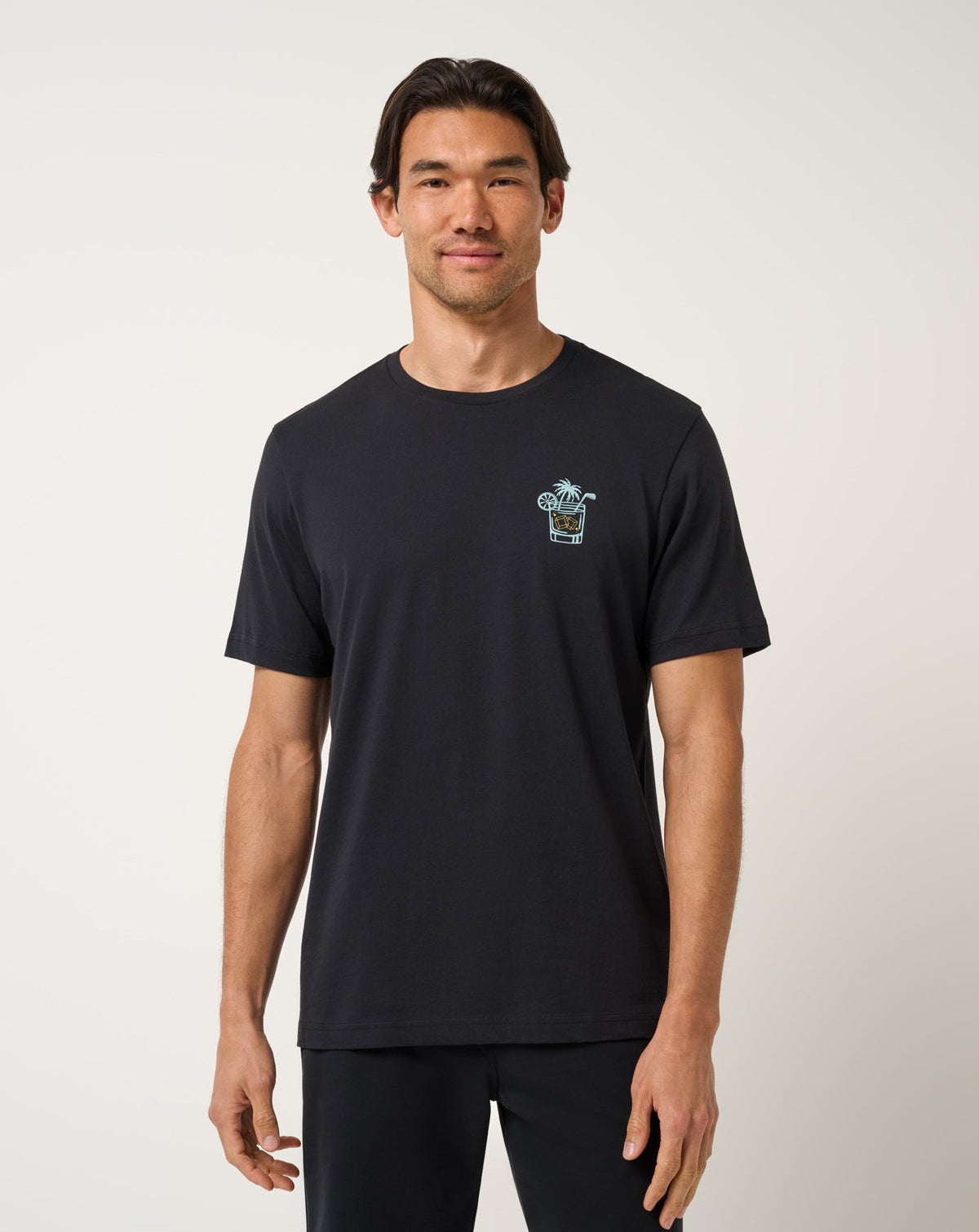 Beverage Cart Tee Black | Travis Mathew