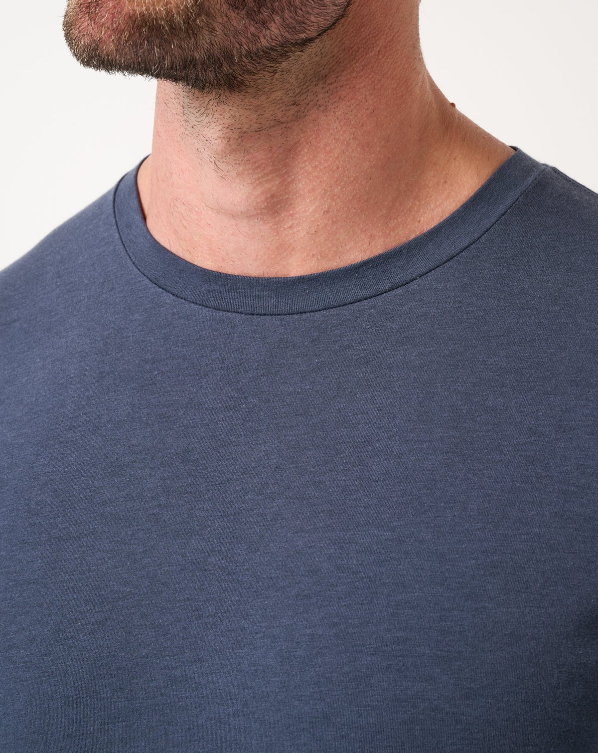 Cloud Crew Long Sleeve Tee Blue Nights | Travis Mathew