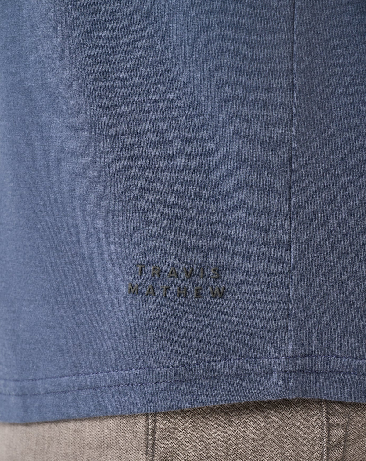 Cloud Crew Long Sleeve Tee Blue Nights | Travis Mathew