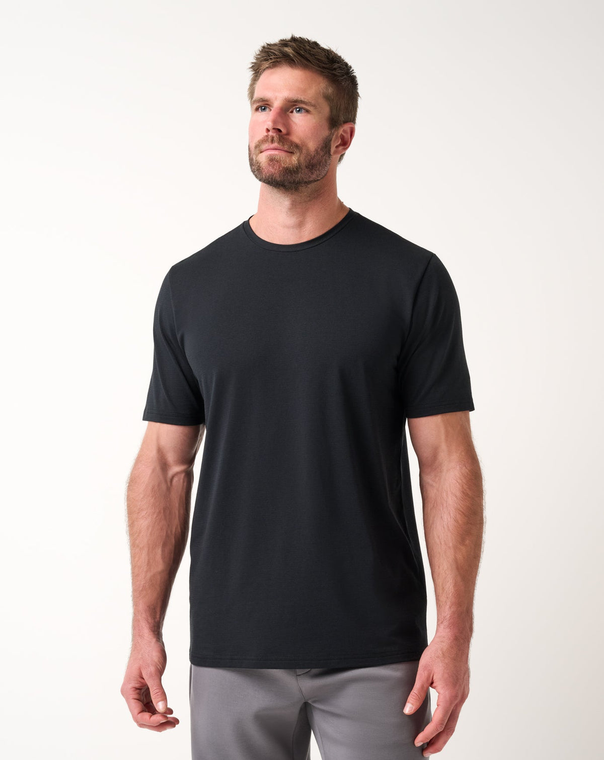 Performance Jersey Tee Black | Travis Mathew
