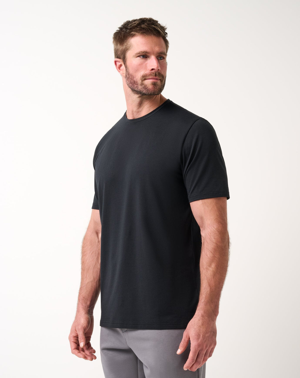Performance Jersey Tee Black | Travis Mathew