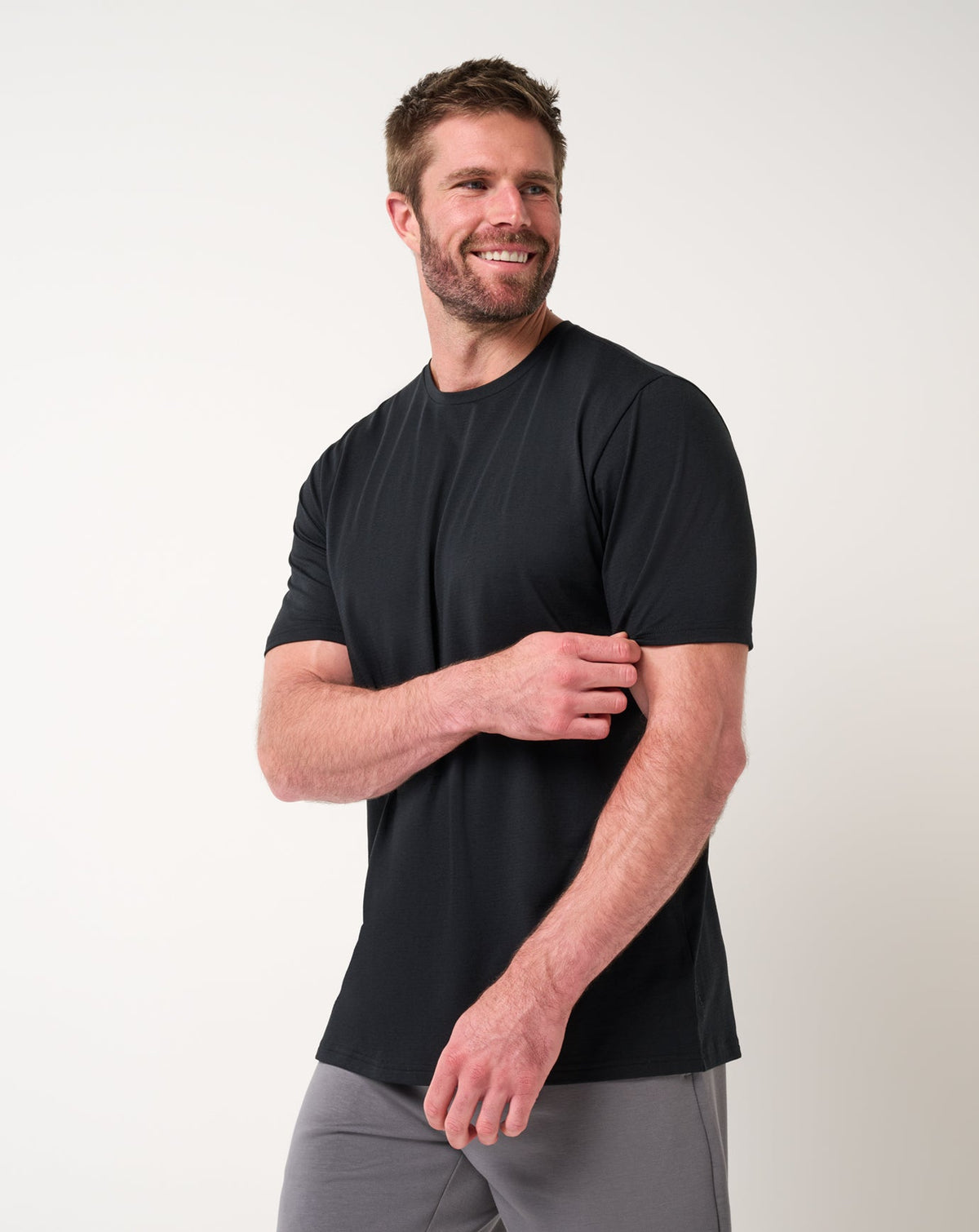 Performance Jersey Tee Black | Travis Mathew