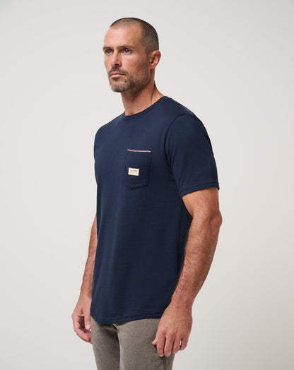 TM Social Club Tee Total Eclipse | Travis Mathew